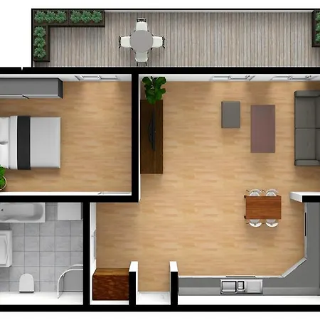 Echodom Szlak 77 Apartament *